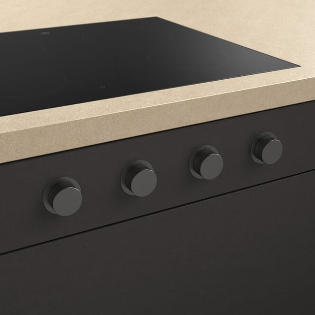 V-ZUG Commutatori rotativi esterni (4 pezzi) per CookTop V2000 I604-I804, Nero