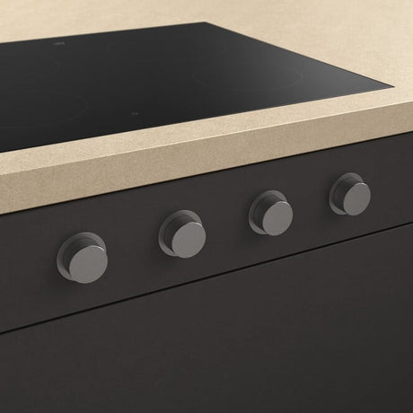 V-ZUG Commutatori rotativi esterni (4 pezzi) per CookTop V2000 I604-I804, Platino