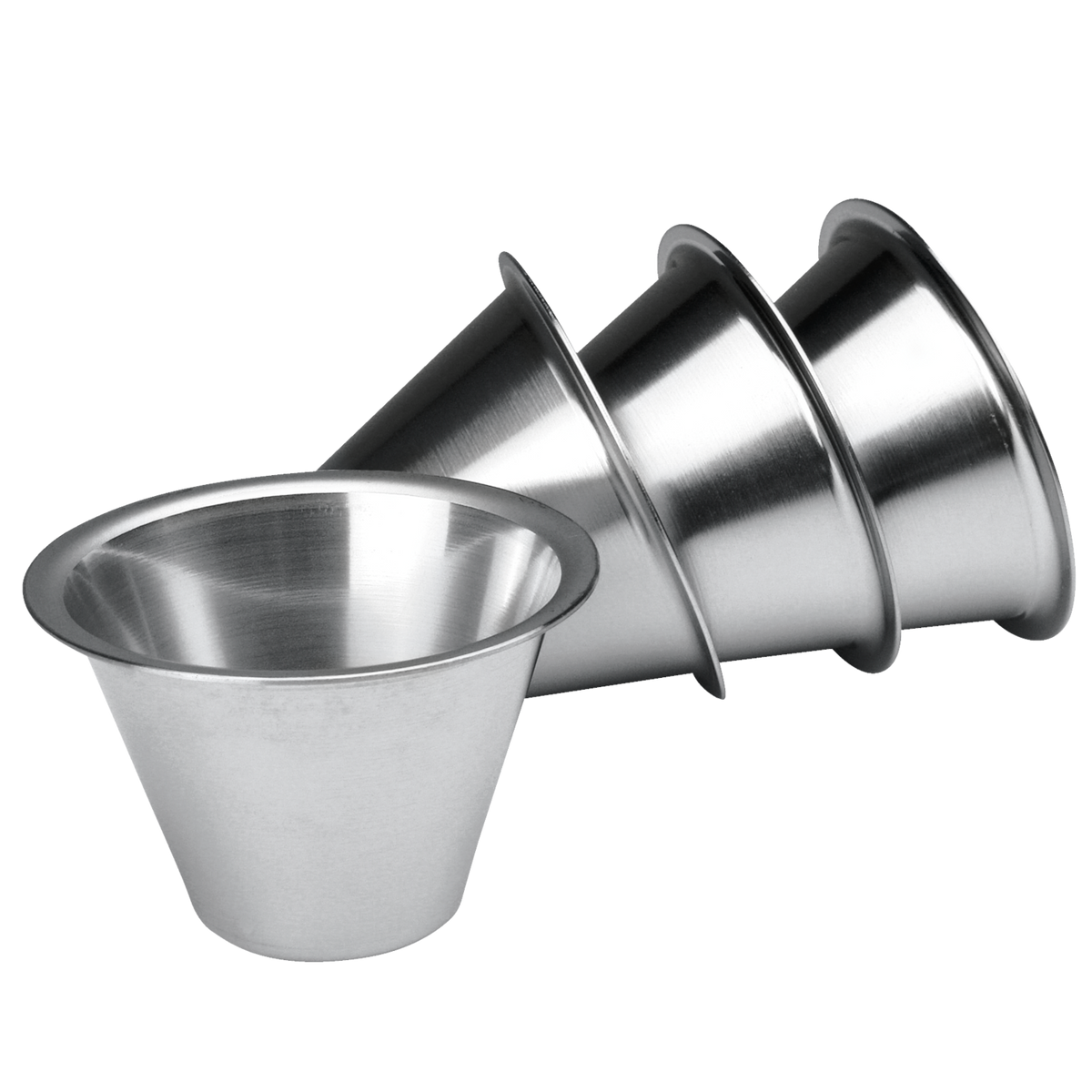 MIELE Forma per timballo in acc. inox(4 pezzi)