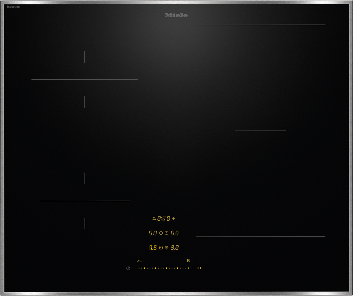 MIELE Piano cottura a induzione KM 8462 FR