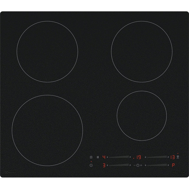 Electrolux GK58TSISO, Piano di cottura a induzione, SenseBoil™, SaphirMatt, Variante di incasso: Senza telaio, Numero zo