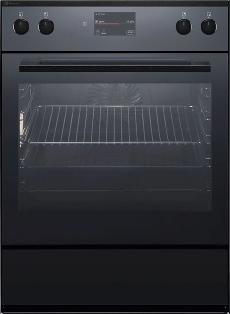 Electrolux EH7GL4XSP, Cucina da incasso, Nero effetto specchio = vetro, Classe energetica: A+, Modalità di funzionamento