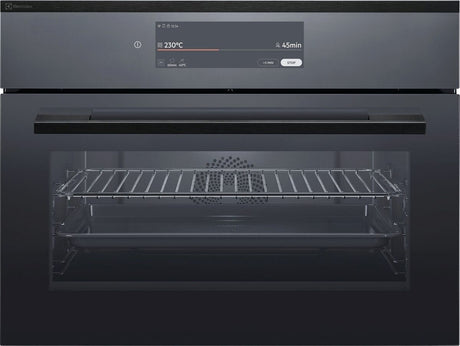 Electrolux EB4SL80DSP, Forno compatto, Nero effetto specchio = vetro, Classe energetica: A+, Modalità di funzionamento: 