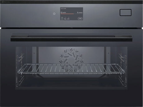 Electrolux EB4GL70SP, Forno da incasso CombiSteam Compact 45, Nero effetto specchio = vetro, Modalità di funzionamento: 