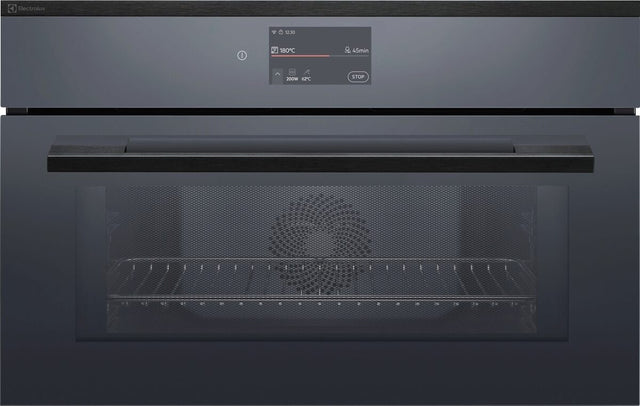 Electrolux EB3GL90KSP, Microonde Combi da incasso Compact 38, Nero effetto specchio, Modalità di funzionamento: Touch, T
