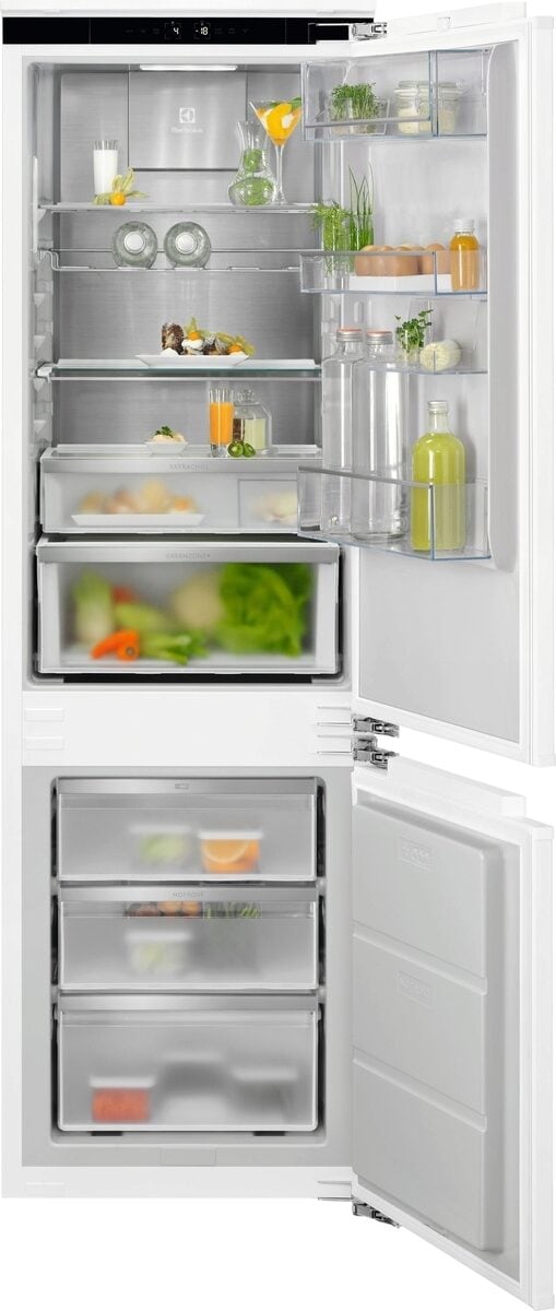 Electrolux IK2582BNR, Combinazione frigorifero/congelatore, incasso, a destra, intercambiabile, Bianco, Classe energetic