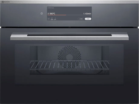 Electrolux EB4PL90KCN, Kompakt-Kombi-Mikrowellengerät, Cromo Rivestimento antimpronta, Modalità di funzionamento: Touch,