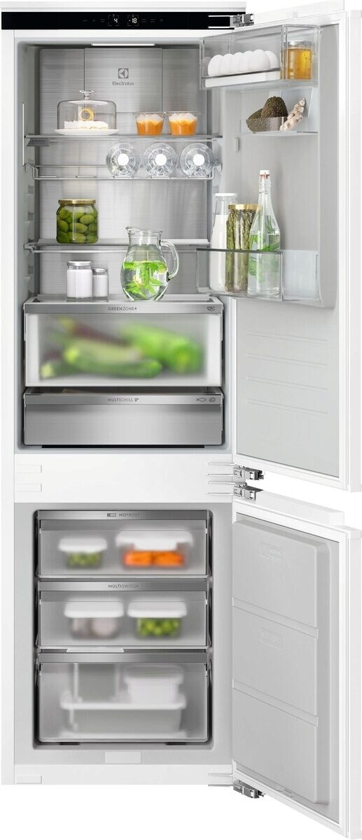 Electrolux IK2591BNZR, Combinazione frigorifero/congelatore, incasso, a destra, intercambiabile, Bianco, Classe energeti