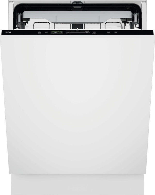 AEG GS60BVSX, Lavastoviglie, completamente integrata, Nero, Classe energetica: A, Rumorosità dB(A): 44, Capacità di cari