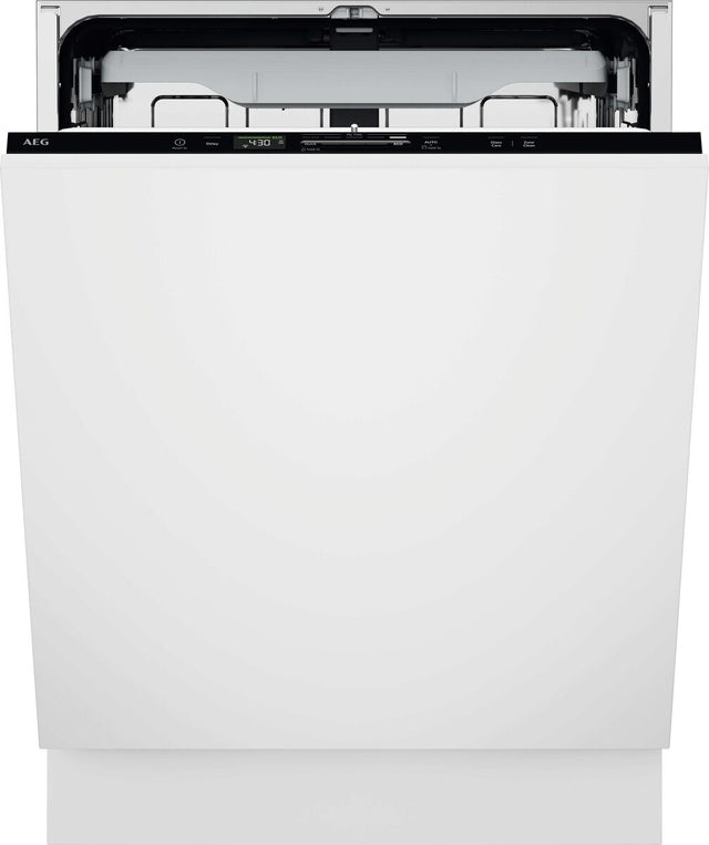AEG GS60BVS, Lavastoviglie, completamente integrata, Nero, Classe energetica: A, Rumorosità dB(A): 44, Capacità di caric