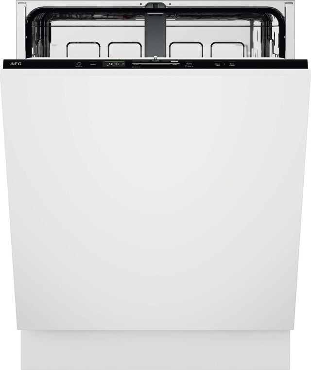 AEG GS60AV, Lavastoviglie, completamente integrata, Nero, Classe energetica: D, Rumorosità dB(A): 46, Capacità di carico