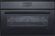 Electrolux EB3GL4SP, Forno da incasso Compact 38 Hotair, Nero effetto specchio = vetro, Classe energetica: A, Modalità d