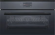 Electrolux EB3GL40SP, Forno da incasso Compact 38 Hotair, Nero effetto specchio = vetro, Classe energetica: A+, Modalità