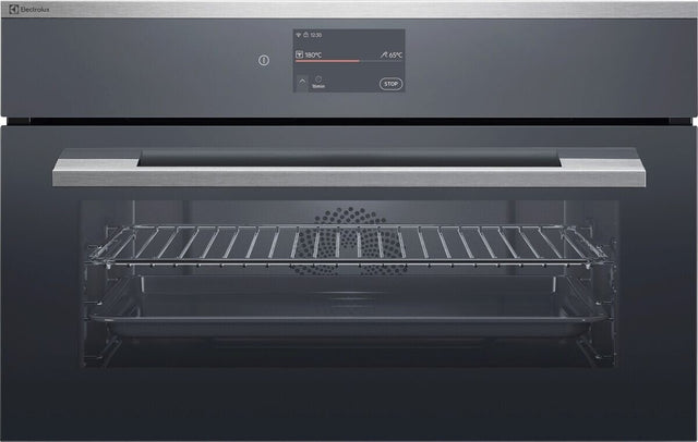 Electrolux EB3GL40CN, Forno da incasso Compact 38 Hotair, Cromo Rivestimento antimpronta, Classe energetica: A+, Modalit