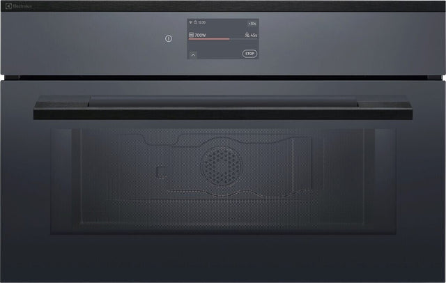 Electrolux EB3GL90SP, Microonde Solo da incasso Compact 38, Nero effetto specchio = vetro, Modalità di funzionamento: To
