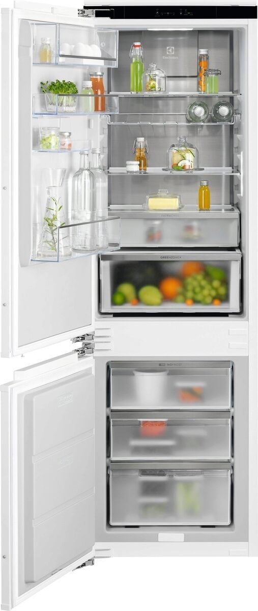 Electrolux IK2481BNL, Combinazione frigorifero/congelatore, incasso, a sinistra, intercambiabile, Bianco, Classe energet
