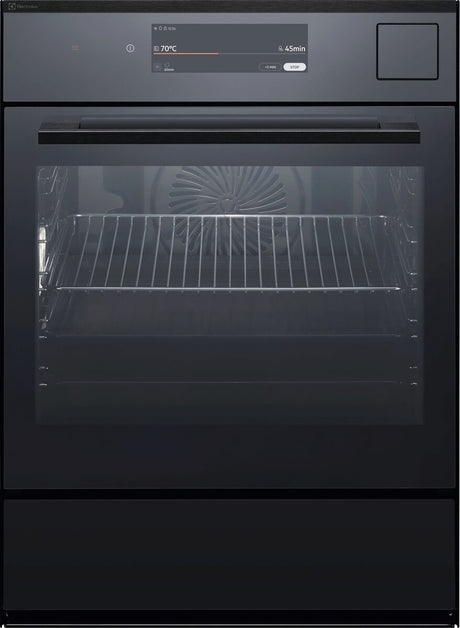 Electrolux EB7SL7KSP, Forno da incasso Profi Steam, Nero effetto specchio = vetro, Classe energetica: A++, Modalità di f