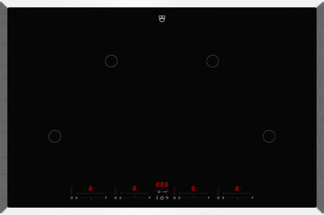 3111200001 - V-ZUG Piano cottura CookTop V4000 I804 - V-ZUG Electrodomestici