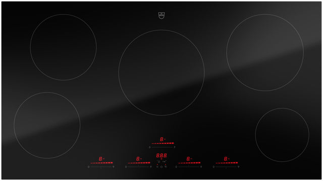3115500000 - V-ZUG Piano cottura CookTop V6000 A905 - V-ZUG Electrodomestici
