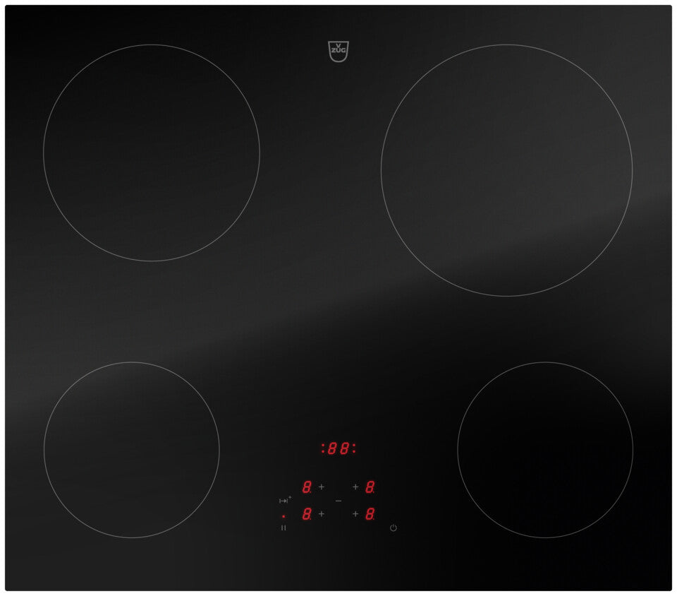 3117300001 - V-ZUG Piano cottura CookTop V2000 A604 - V-ZUG Electrodomestici