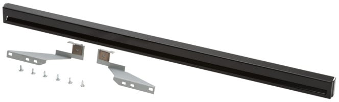 V-ZUG Griglia di ventilazione, larghezza nicchia 600 mm, Nero, altezza 35 mm, altezza apparecchio 600 mm