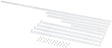 V-ZUG Set cornice decorativa Bianco