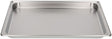 V-ZUG Teglia d'acciaio inossidabile non forato, L 430 x P 370 x A 25 mm