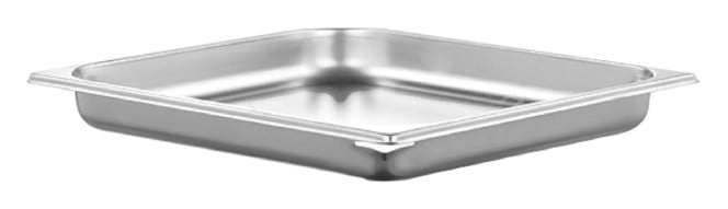 V-ZUG Contenitore di cottura, non forato, 2/3 GN, L 325 x P 354 x H 40 mm, con scolo