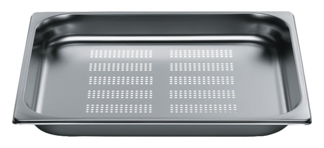 V-ZUG Contenitore di cottura, forato, 1/2 GN, L 325 x P 265 x A 40mm