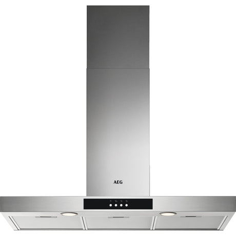 AEG AWH9416AM, Cappe design da parete, Cromo, Classe energetica: B, Numero di passi: 3, Livello massimo scarico (m3/h): 