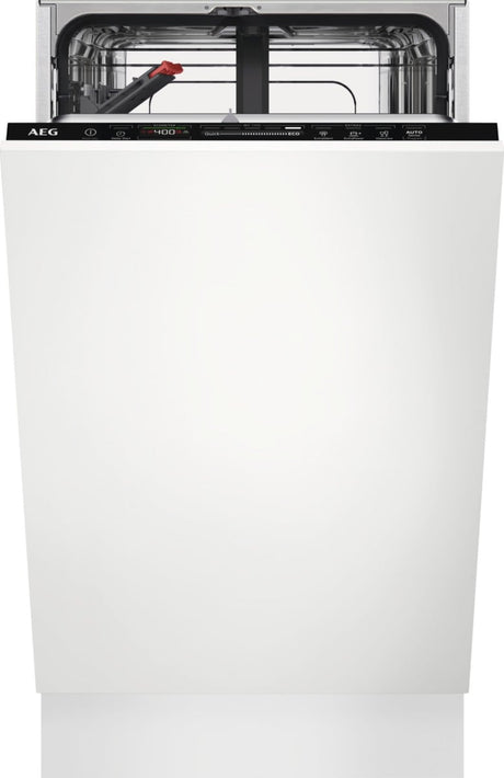 AEG GS45BV, Lavastoviglie, completamente integrata, Nero, Classe energetica: D, Rumorosità dB(A): 44, Capacità di carico