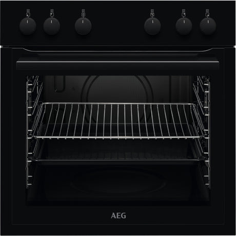 AEG EHAB, Cucina da incasso, Nero, Classe energetica: A, Modalità di funzionamento: Comandi a manopola, Temp. massima re