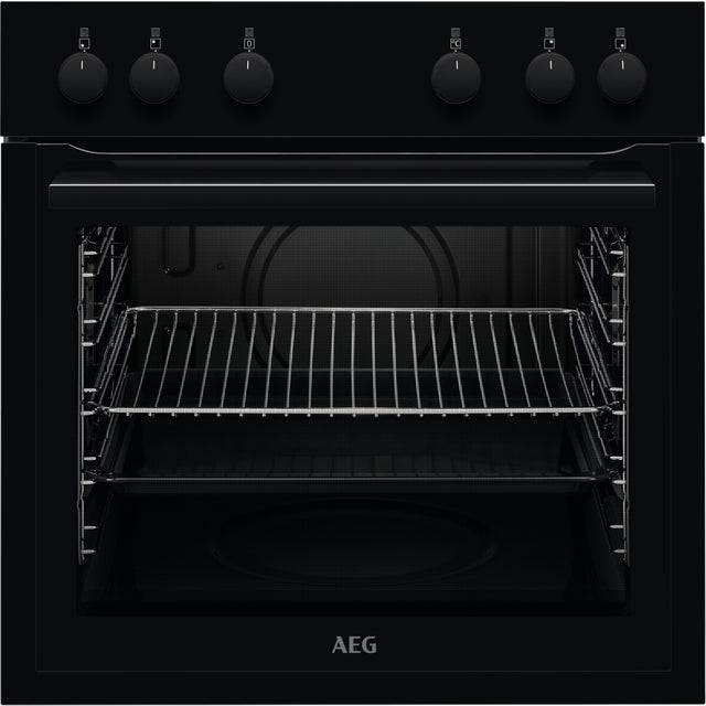 AEG EHAB, Cucina da incasso, Nero, Classe energetica: A, Modalità di funzionamento: Comandi a manopola, Temp. massima re