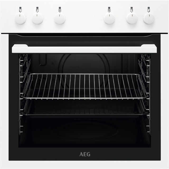AEG EHAW, Cucina da incasso, Bianco, Classe energetica: A, Modalità di funzionamento: Comandi a manopola, Temp. massima 