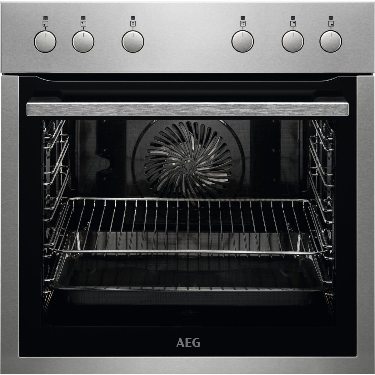 AEG EHBM, Cucina da incasso, Cromo Rivestimento antimpronta, Classe energetica: A, Modalità di funzionamento: Selettori 
