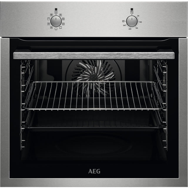 AEG BOBM, Forni da incasso, Cromo Rivestimento antimpronta, Classe energetica: A, Modalità di funzionamento: Selettori c