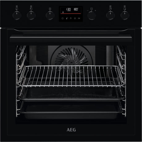 AEG EHBZB, Cucina da incasso, Nero, Classe energetica: A+, Modalità di funzionamento: Selettori comandi a scomparsa, Tem