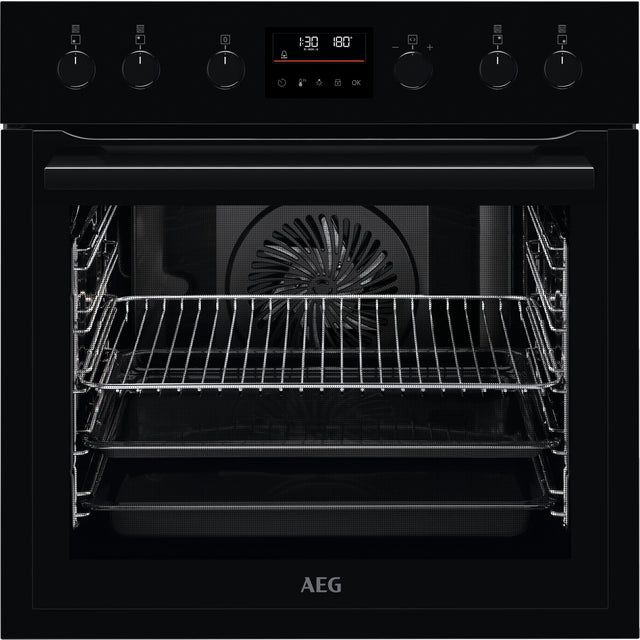 AEG EHBZB, Cucina da incasso, Nero, Classe energetica: A+, Modalità di funzionamento: Selettori comandi a scomparsa, Tem