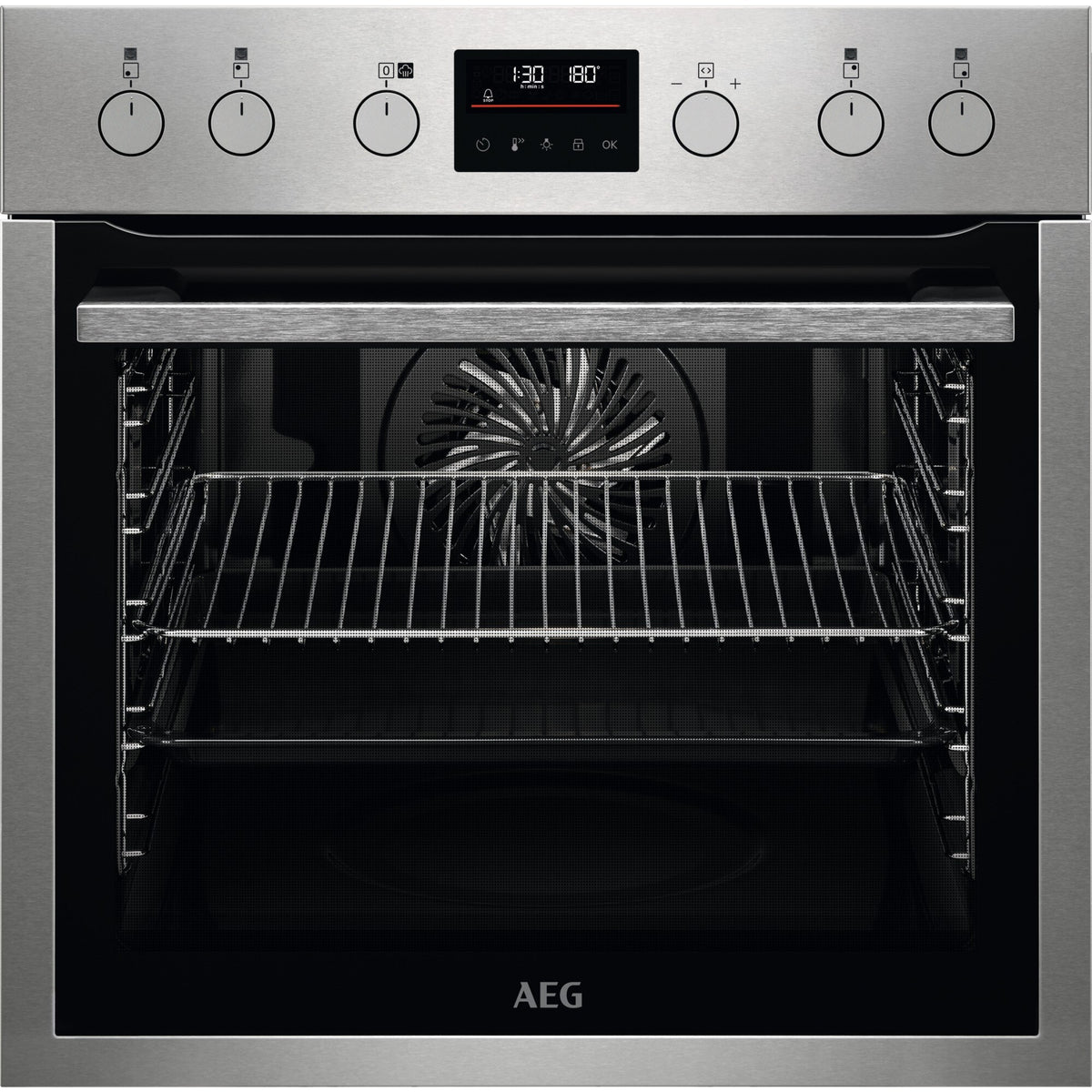 AEG EHBZDM, Cucina da incasso, Cromo Rivestimento antimpronta, Classe energetica: A+, Modalità di funzionamento: Seletto
