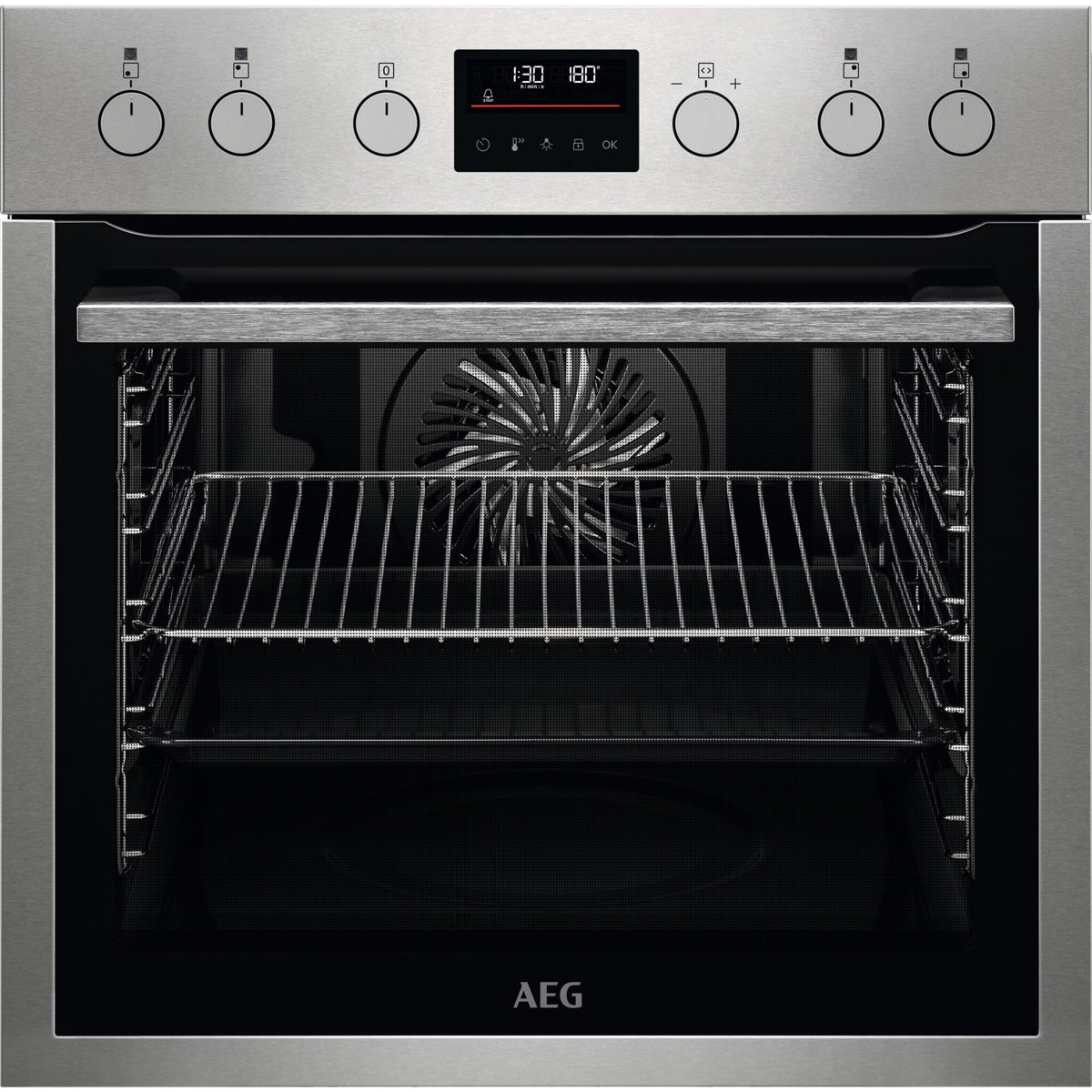 AEG EHBZM, Cucina da incasso, Cromo Rivestimento antimpronta, Classe energetica: A+, Modalità di funzionamento: Selettor