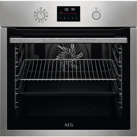 AEG BOBEPM, Forni da incasso, Cromo Rivestimento antimpronta, Classe energetica: A+, Modalità di funzionamento: Selettor