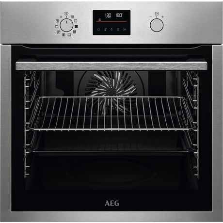 AEG BOBZDM, Forni da incasso, Cromo Rivestimento antimpronta, Classe energetica: A+, Modalità di funzionamento: Selettor