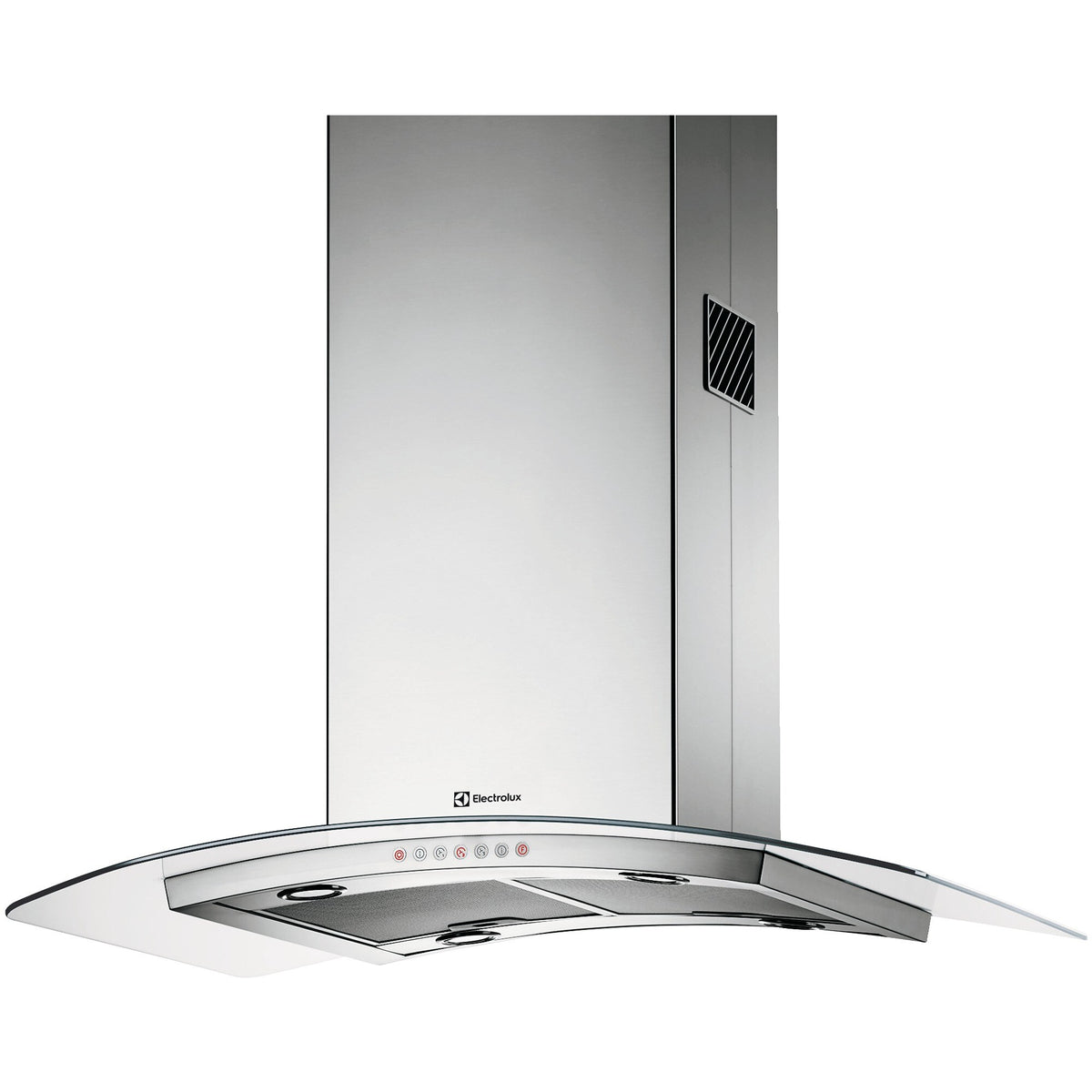 Electrolux IHGL9041CN, Cappe design a isola, Cromo, Classe energetica: A+, Numero di passi: 3+1, Livello massimo scarico