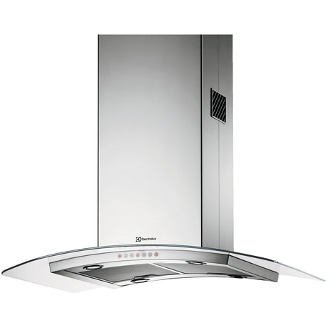Electrolux IHGL9041CN, Cappe design a isola, Cromo, Classe energetica: A+, Numero di passi: 3+1, Livello massimo scarico