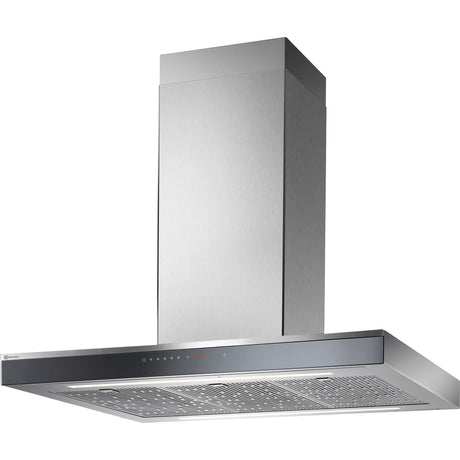 Electrolux IHGL1063CN, Cappe design a isola, Cromo, Classe energetica: A+, Numero di passi: 3+2, Livello massimo scarico