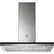 Electrolux WHGL9031CN, Cappe design da parete, Cromo, Classe energetica: A+, Numero di passi: 3+1,, Livello massimo scar