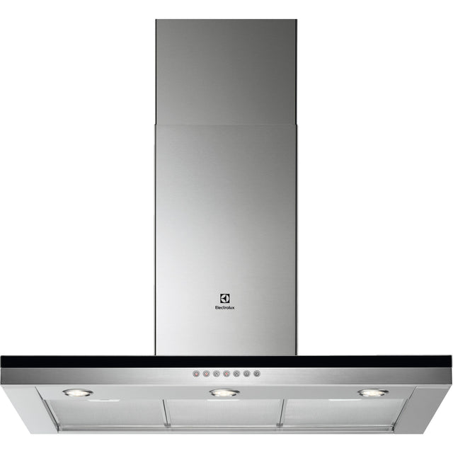 Electrolux WHGL9031CN, Cappe design da parete, Cromo, Classe energetica: A+, Numero di passi: 3+1,, Livello massimo scar