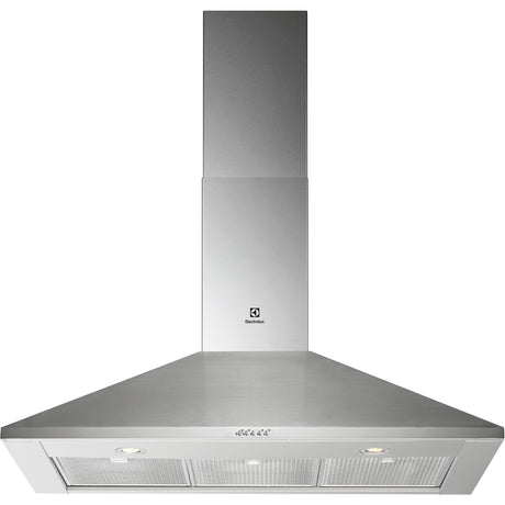 Electrolux WHL9038CN, Cappe design da parete, Cromo, Classe energetica: A, Numero di passi: 3+1, Livello massimo scarico