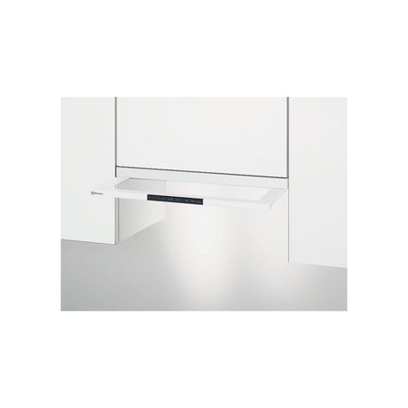 Electrolux DASL6046WE, Cappa aspirante piatta, Bianco, Classe energetica: A, Numero di passi: 4, Livello massimo scarico