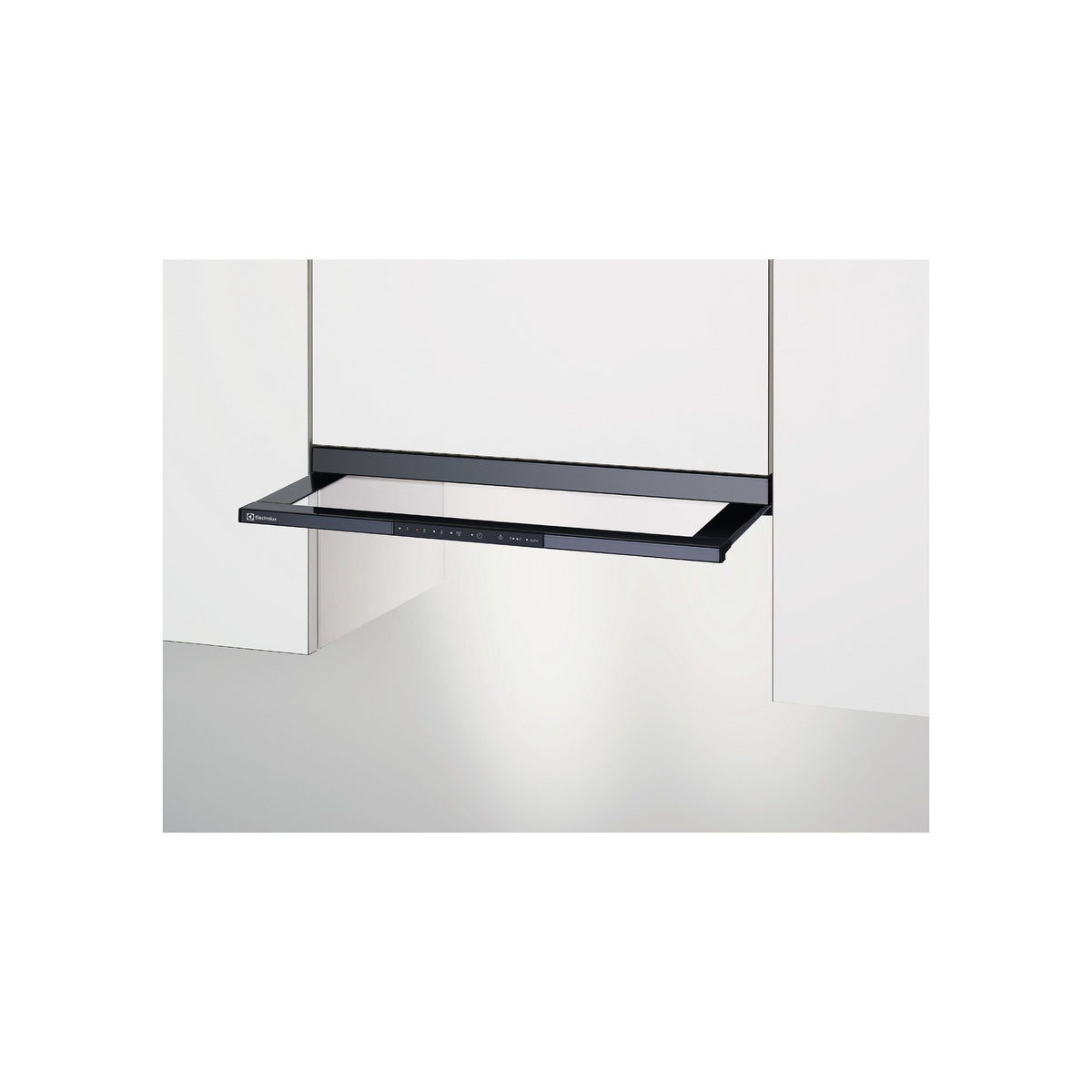 Electrolux DASL5546SW, Cappa aspirante piatta, Nero, Classe energetica: A, Numero di passi: 4, Livello massimo scarico (